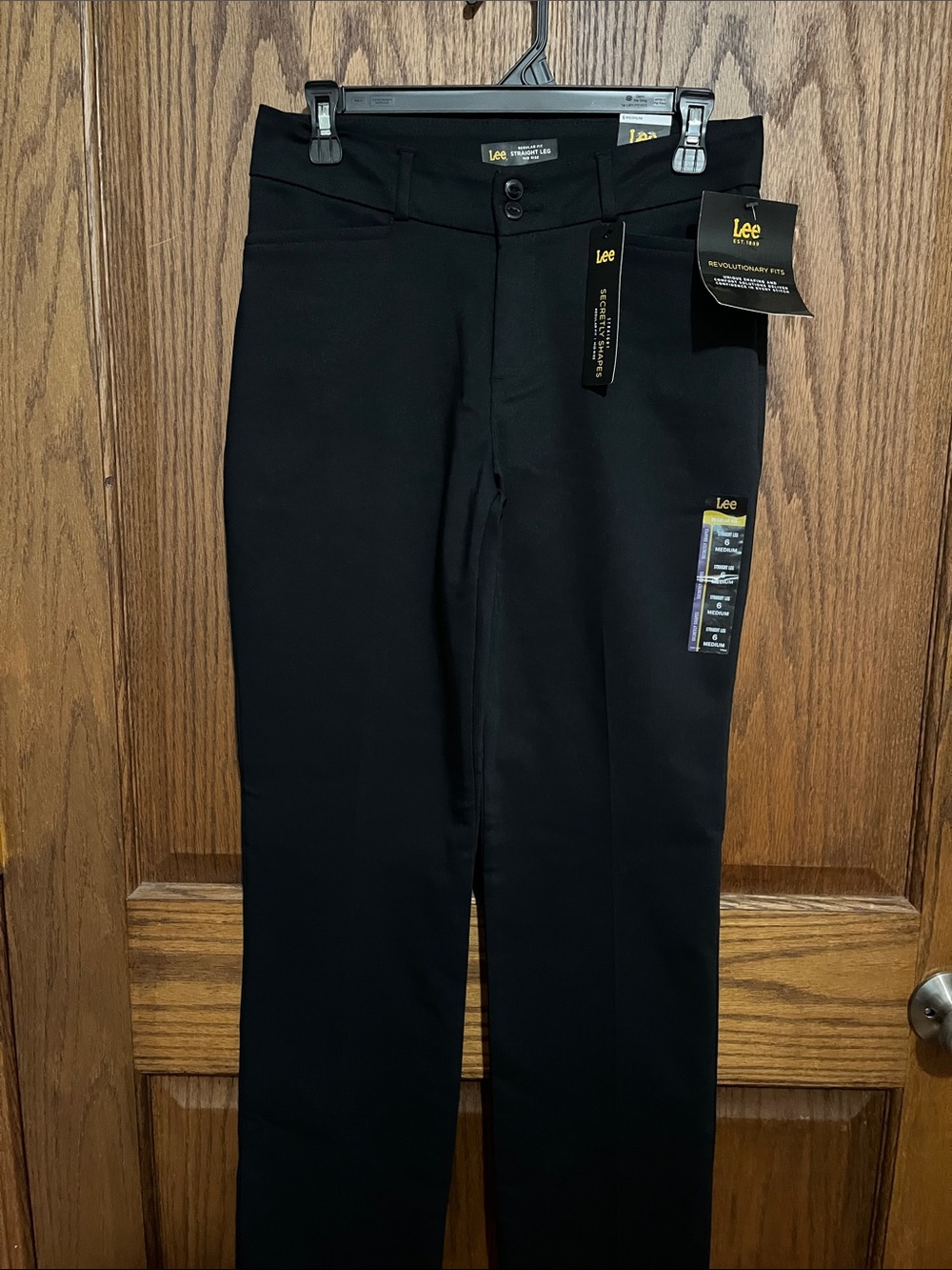 Lee Women’s Black Straight Leg Pants